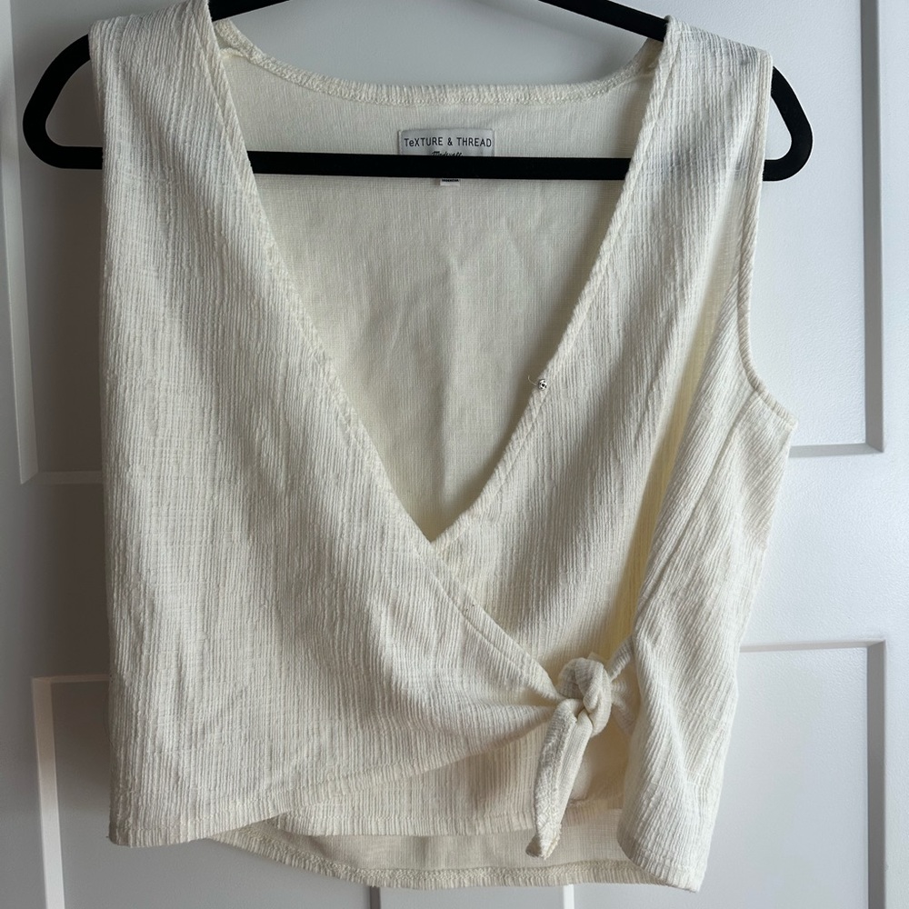 Madewell Wrap-Tie Tank Top